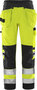 Fristads High vis green werkbroek klasse 2 2641 Hi-vis geel/zwart