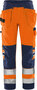 Fristads High vis green werkbroek klasse 2 2641 Hi-vis oranje/marineblauw