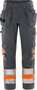 Fristads High vis green werkbroek klasse 1 2640 Hi-vis oranje/grijs