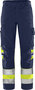Fristads High vis green broek klasse 1 2649 Hi-vis geel/marineblauw