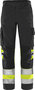 Fristads High vis green broek klasse 1 2668 Hi-vis geel/zwart