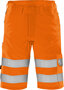 Fristads High vis green korte broek klasse 2 2650 Hi-vis oranje