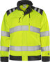 Fristads High vis green jack klasse 3 4067 Hi-vis geel/zwart