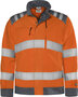 Fristads High vis green jack klasse 3 4067 Hi-vis oranje/grijs