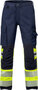 Fristads High vis broek stretch klasse 1 2705 Hi-vis geel/marineblauw
