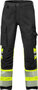 Fristads High vis broek stretch klasse 1 2705 Hi-vis geel/zwart