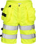Fristads High vis korte broek klasse 2 2028 Hi-vis geel