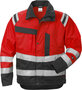 Fristads High vis jack klasse 3 4026 Hi-vis rood/zwart