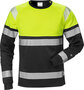 Fristads High vis T-shirt met lange mouwen klasse 1 7519 Hi-vis geel/zwart