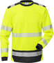 Fristads High vis T-shirt lange mouw klasse 3 7724 Hi-vis geel/zwart