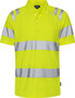 Fristads Hogezichtbaarheids poloshirt klasse 3 7861 Hi-vis geel