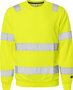 Fristads High vis sweatshirt klasse 3 7446 Hi-vis geel