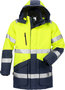 Fristads High vis gore-tex 3-in-1 winterparka klasse 3 4989 Hi-vis geel/marineblauw