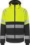 Fristads Hogezichtbaarheids stretch shelljack klasse 2 4690 Hi-vis geel/zwart