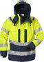 Fristads High vis airtech&reg; shelljack klasse 3 4515 Hi-vis geel/marineblauw