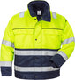 Fristads High vis winterjack klasse 3 444 Hi-vis geel/marineblauw