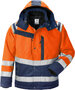 Fristads High vis winterjack klasse 3 4043 Hi-vis oranje/marineblauw
