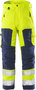 Fristads High vis winterbroek klasse 2 2034 Hi-vis geel/marineblauw