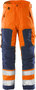 Fristads High vis winterbroek klasse 2 2034 Hi-vis oranje/marineblauw