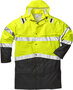 Fristads High vis regenjack klasse 3 4634 Hi-vis geel/zwart