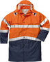 Fristads High vis regenjack klasse 3 4634 Hi-vis oranje/marineblauw