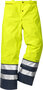 Fristads High vis regenbroek klasse 2 2625 Hi-vis geel/marineblauw