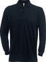 Fristads Heavy poloshirt met lange mouwen 1722 Donker marineblauw