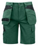 Projob 5535 short met spijkerzakken Woudgroen