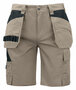 Projob 5535 short met spijkerzakken Kaki
