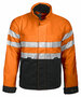 Projob 6407 signalisatie servicevest gevoerd Oranje/Zwart