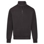 B2B Zipneck Band Sweater Mason Antracite