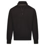 B2B Zipneck Band Sweater Mason Black