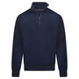 B2B Zipneck Band Sweater Mason Navy