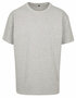 Build Your Brand Heavy Oversize Tee Grey (Heather)