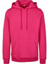 Build Your Brand Heavy Hoody Hibiskus Pink