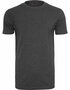 Build Your Brand T-Shirt Round Neck Charcoal (Heather)