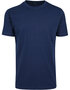 Build Your Brand T-Shirt Round Neck Light Navy